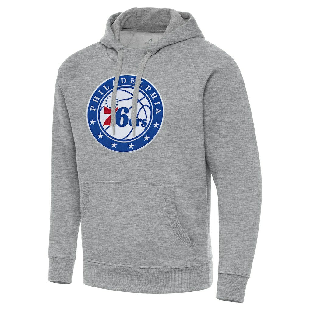 Philadelphia 76ers Antigua Big & Tall Victory Raglan Pullover Hoodie Online