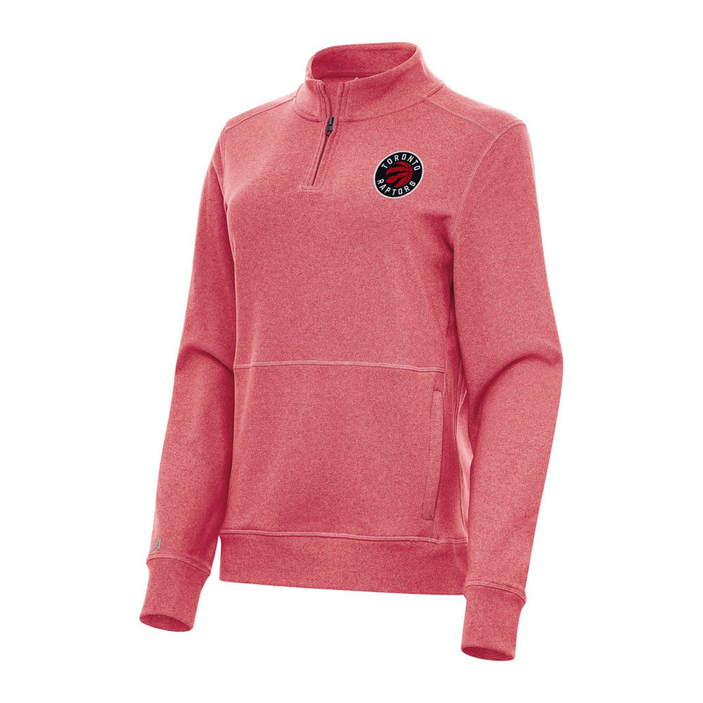 Toronto Raptors Antigua Women's Crush Quarter-Zip Fleece Sweatshirt Online