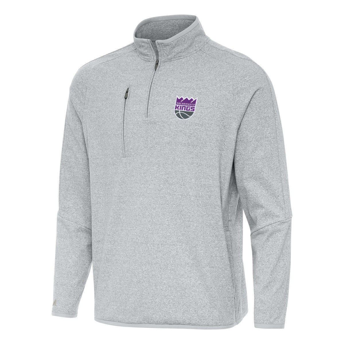 Sacramento Kings Antigua Certain Quarter-Zip Tri-Blend Sweatshirt For Sale