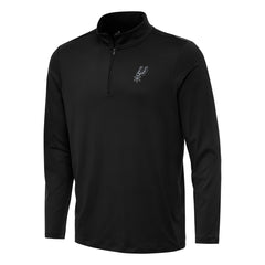 San Antonio Spurs Antigua Reprocess Quarter-Zip Top Online