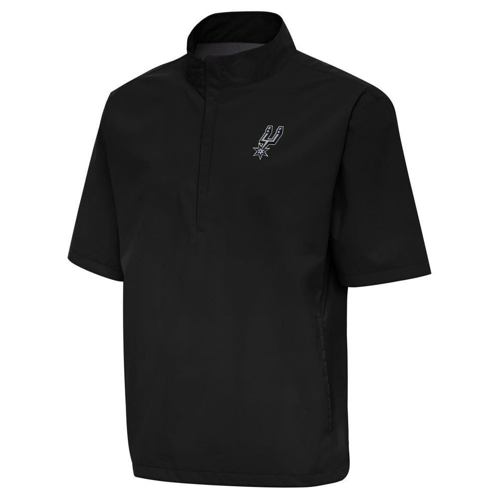 San Antonio Spurs Antigua Brisk Quarter-Zip Windbreaker Outlet