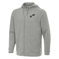 Utah Jazz Antigua Effortless Full-Zip Hoodie Jacket Discount