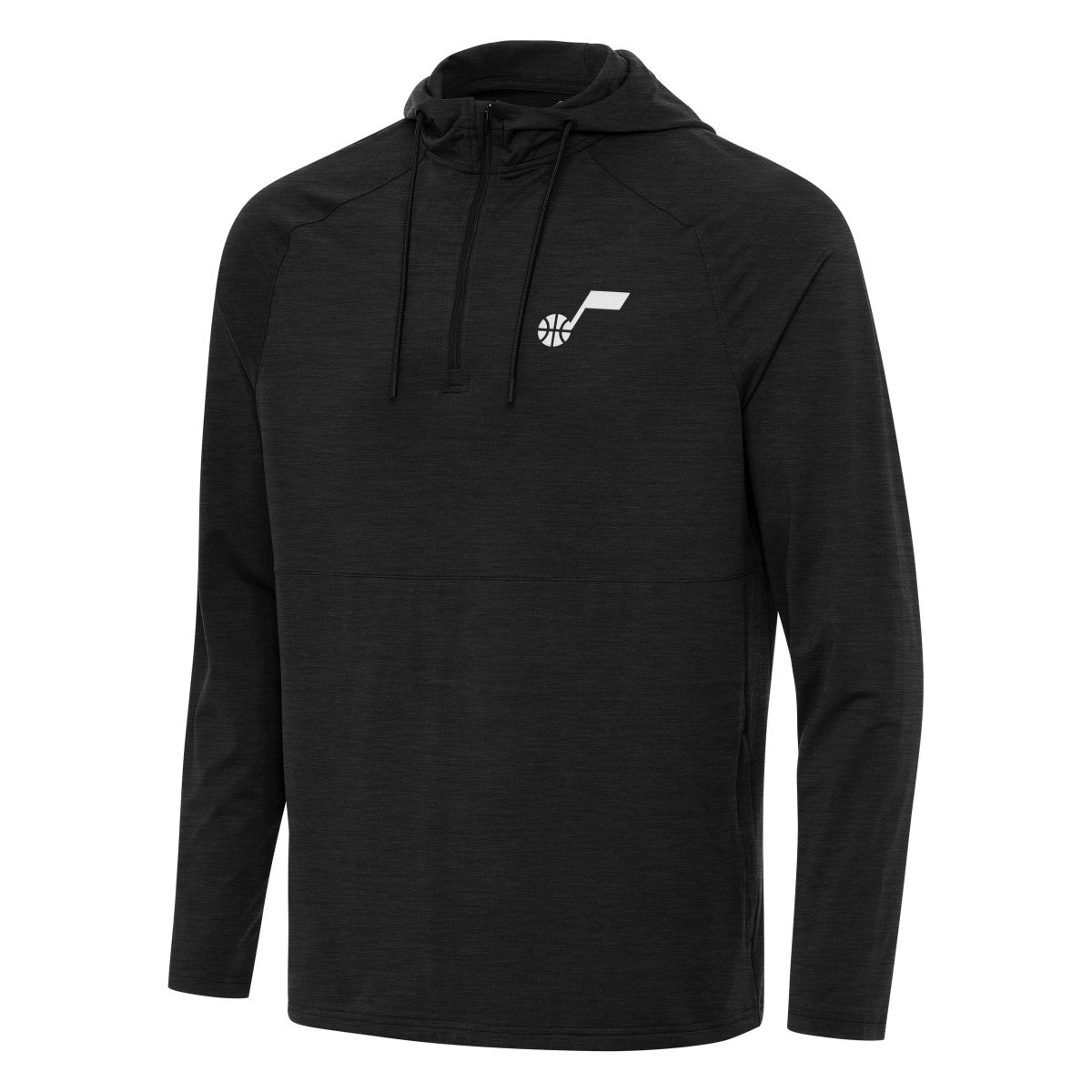 Utah Jazz Antigua Spikes Raglan Quarter-Zip Hoodie On Sale