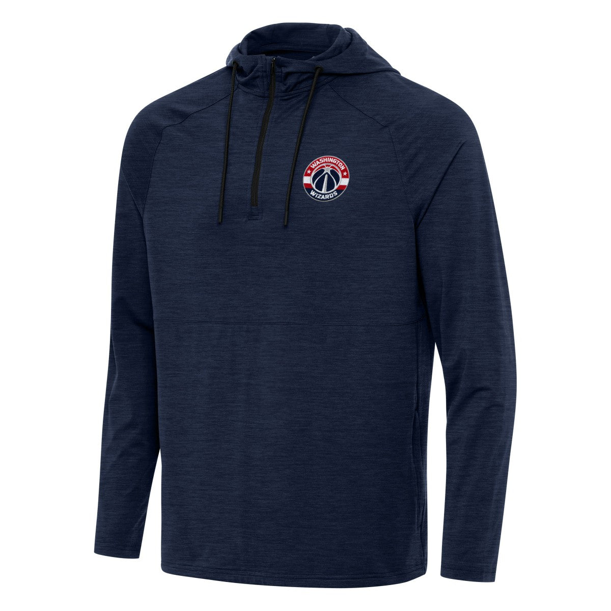 Washington Wizards Antigua Spikes Raglan Quarter-Zip Hoodie On Sale