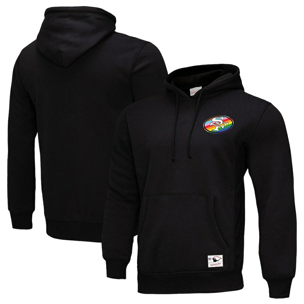 San Francisco 49ers Mitchell & Ness Pride Pullover Hoodie