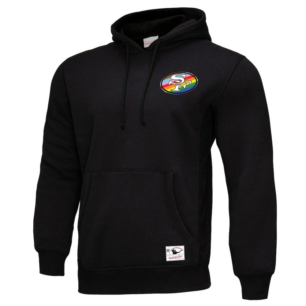 San Francisco 49ers Mitchell & Ness Pride Pullover Hoodie
