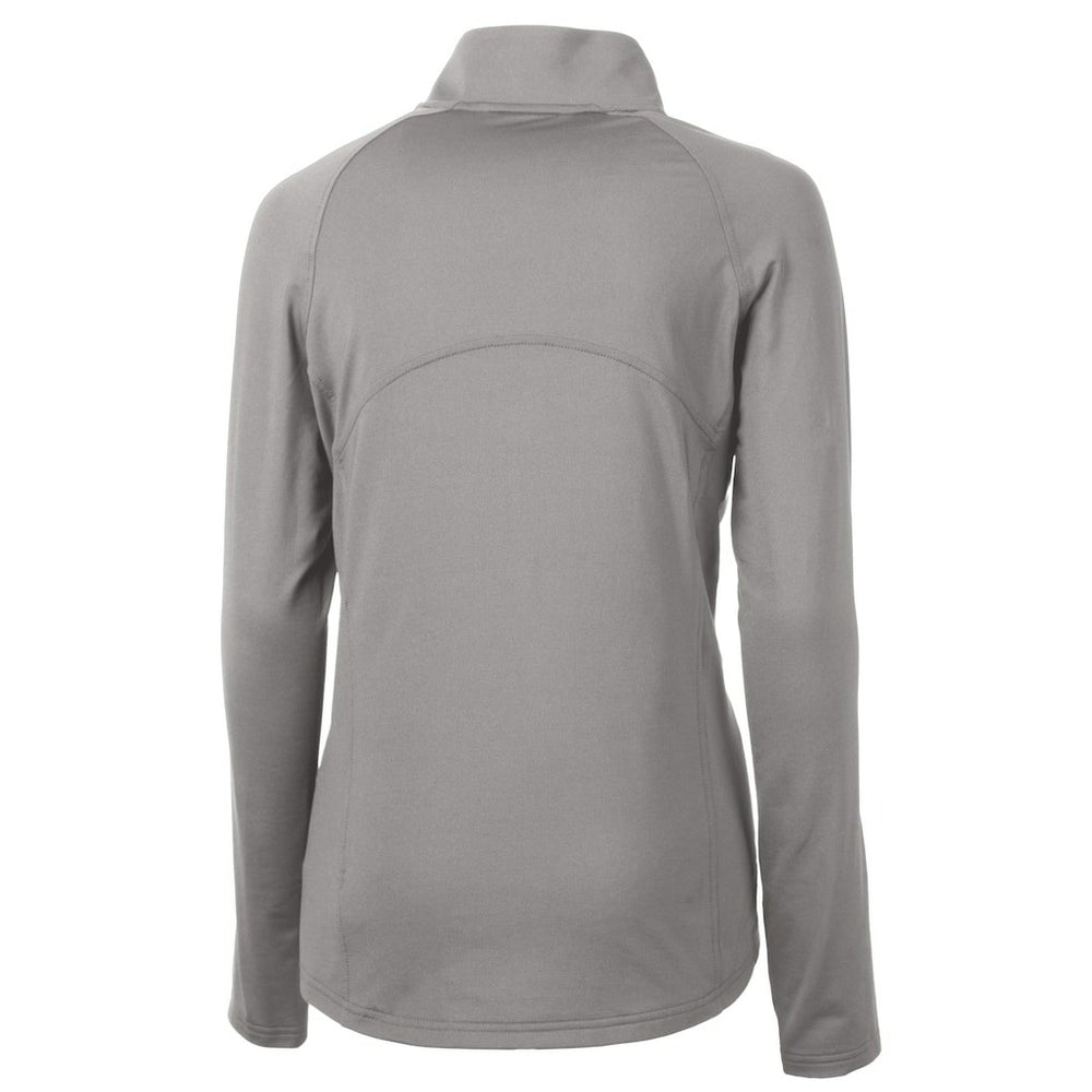 Cleveland Browns  Cutter & Buck Women's Adapt Eco Knit Stretch Recycled Half-Zip Pullover Top