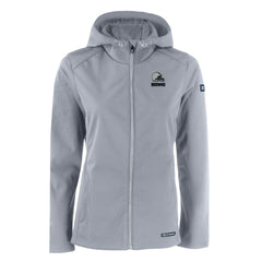 Cleveland Browns  Cutter & Buck Women's Evoke Eco Softshell Recycled Full-Zip Hoodie Jacket