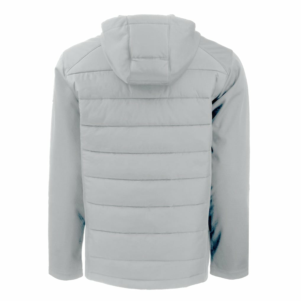 Cleveland Browns  Cutter & Buck Evoke Hybrid Eco Softshell Recycled Full-Zip Hooded Jacket