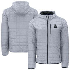Cleveland Browns  Cutter & Buck Rainier Primaloft Eco Full-Zip Hooded Jacket