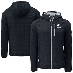 Cleveland Browns  Cutter & Buck Rainier Primaloft Eco Full-Zip Hoodie Hybrid Jacket