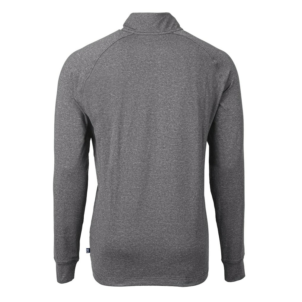 Cleveland Browns  Cutter & Buck Big & Tall Adapt Eco Knit Quarter-Zip Top
