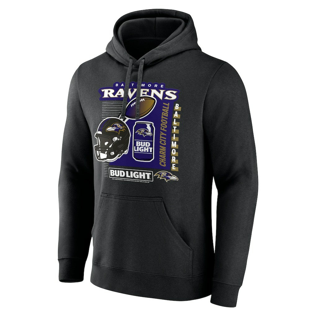Baltimore Ravens  Bud Light Pullover Hoodie