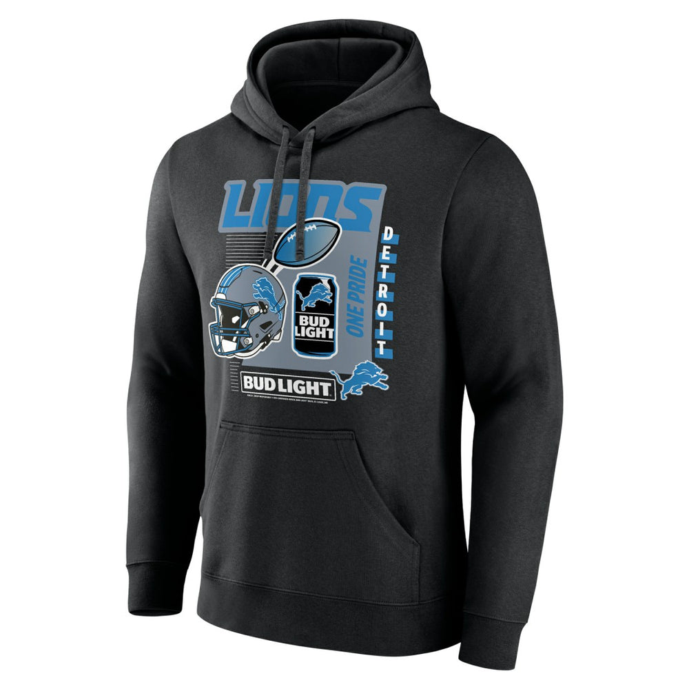 Detroit Lions  Bud Light Pullover Hoodie