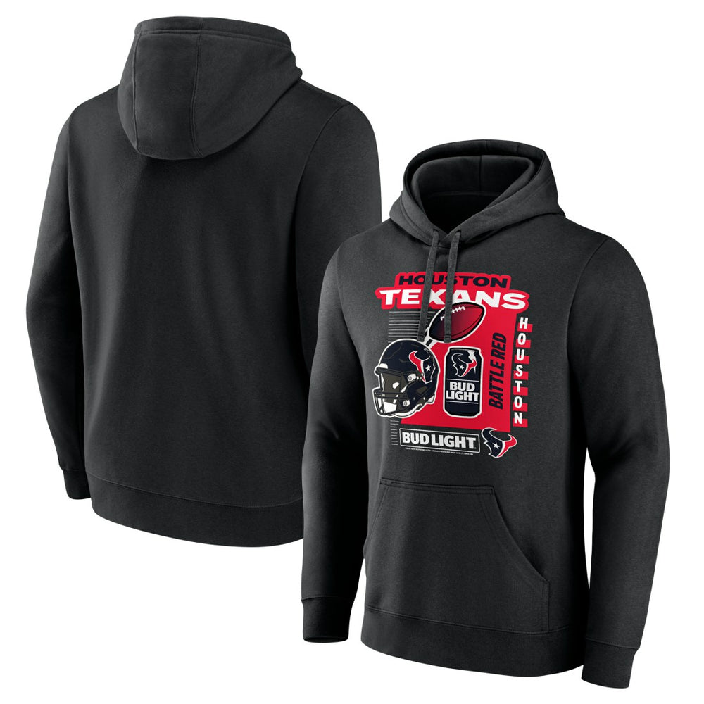 Houston Texans  Bud Light Pullover Hoodie
