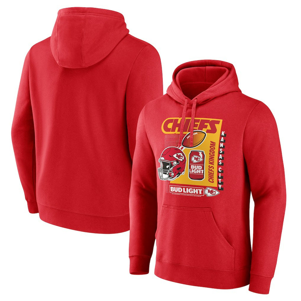 Kansas City Chiefs  Bud Light Pullover Hoodie