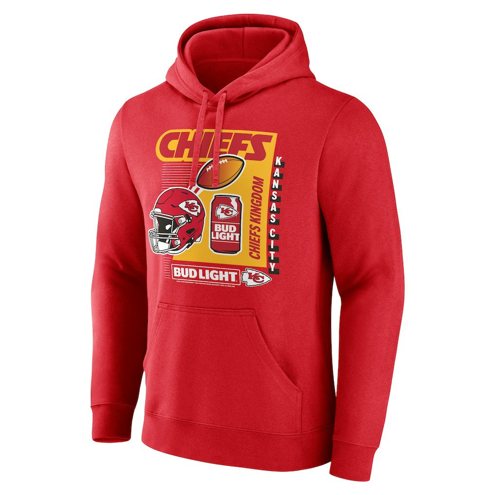 Kansas City Chiefs  Bud Light Pullover Hoodie