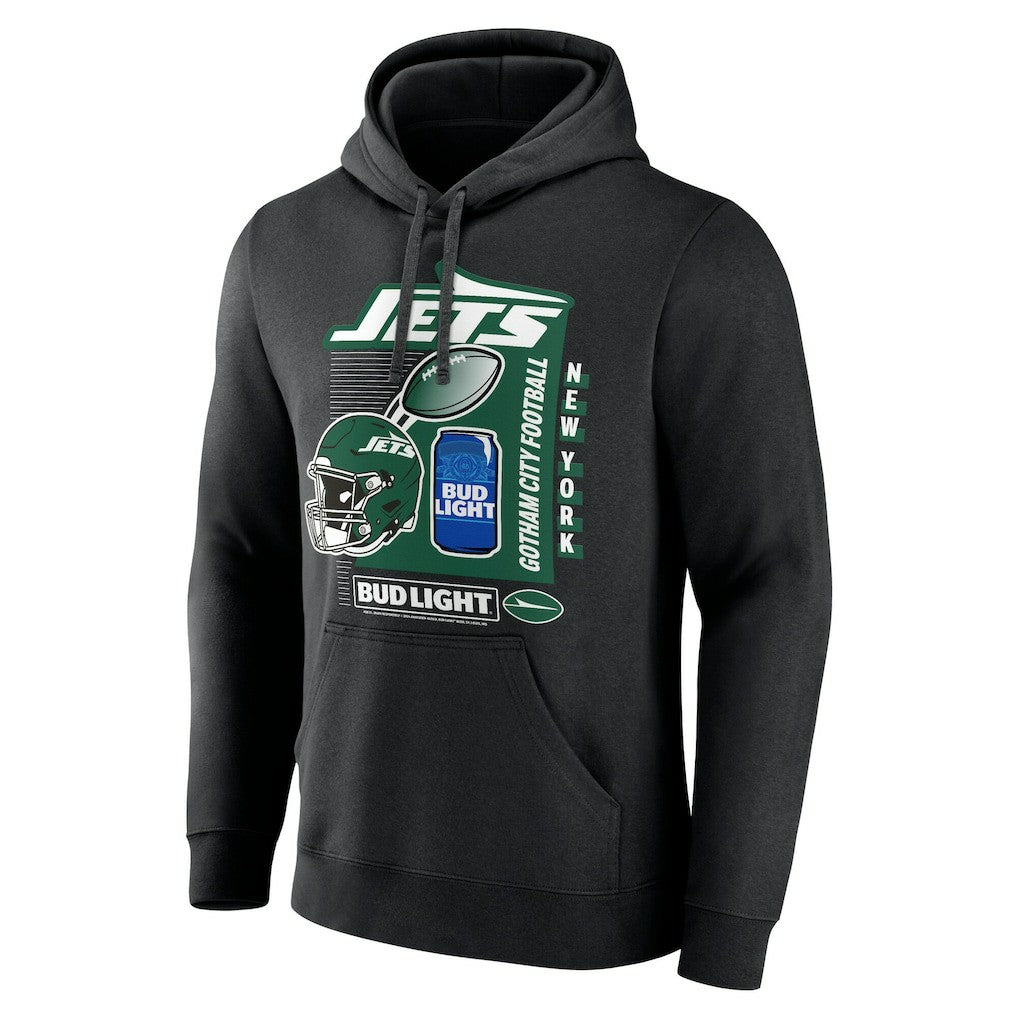 New York Jets  Bud Light Pullover Hoodie