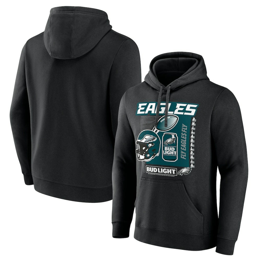 Philadelphia Eagles  Bud Light Pullover Hoodie