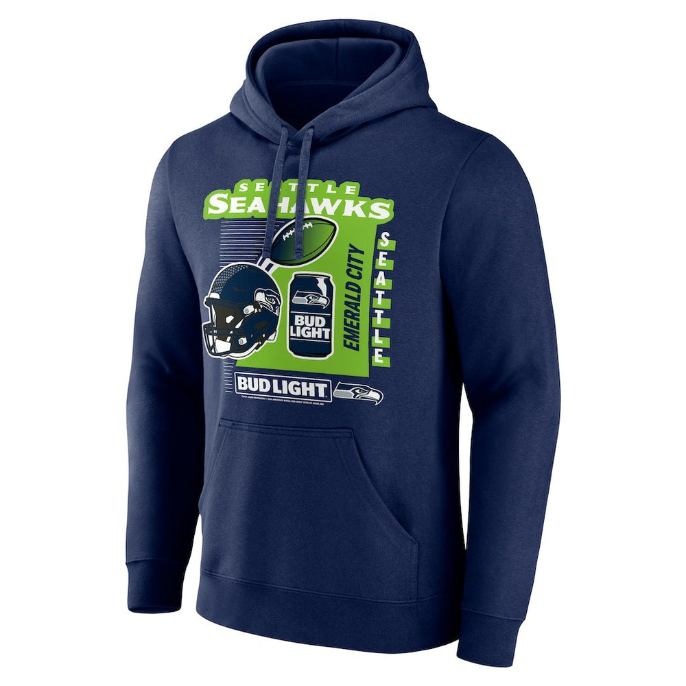 Seattle Seahawks  Bud Light Pullover Hoodie