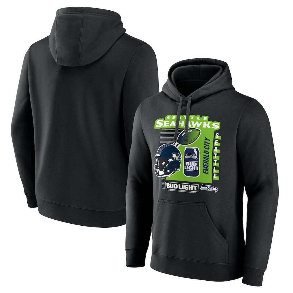 Seattle Seahawks  Bud Light Pullover Hoodie