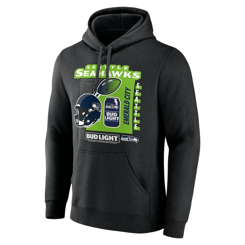 Seattle Seahawks  Bud Light Pullover Hoodie