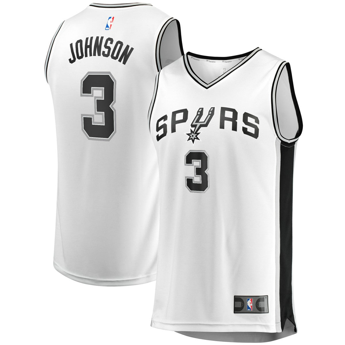 Keldon Johnson San Antonio Spurs Fast Break Association Jersey Discount