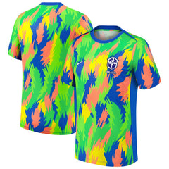Brazil Women's National Team 2025 Academy Pro Pre-Match Performance Top Blue - Nike