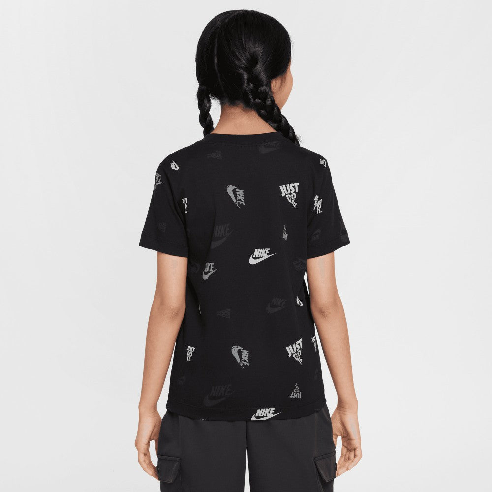 Chelsea Youth Just Do It Crest T-Shirt Black - Nike