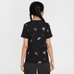 Chelsea Youth Just Do It Crest T-Shirt Black - Nike
