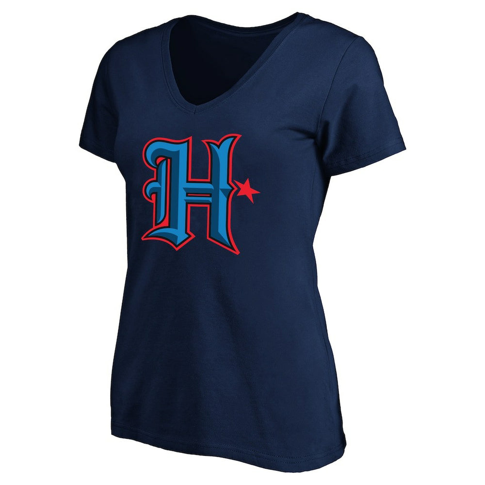 Houston Texans  C.J. Stroud  Women's Plus Size Fair Catch Name & Number Scoop Neck T-Shirt