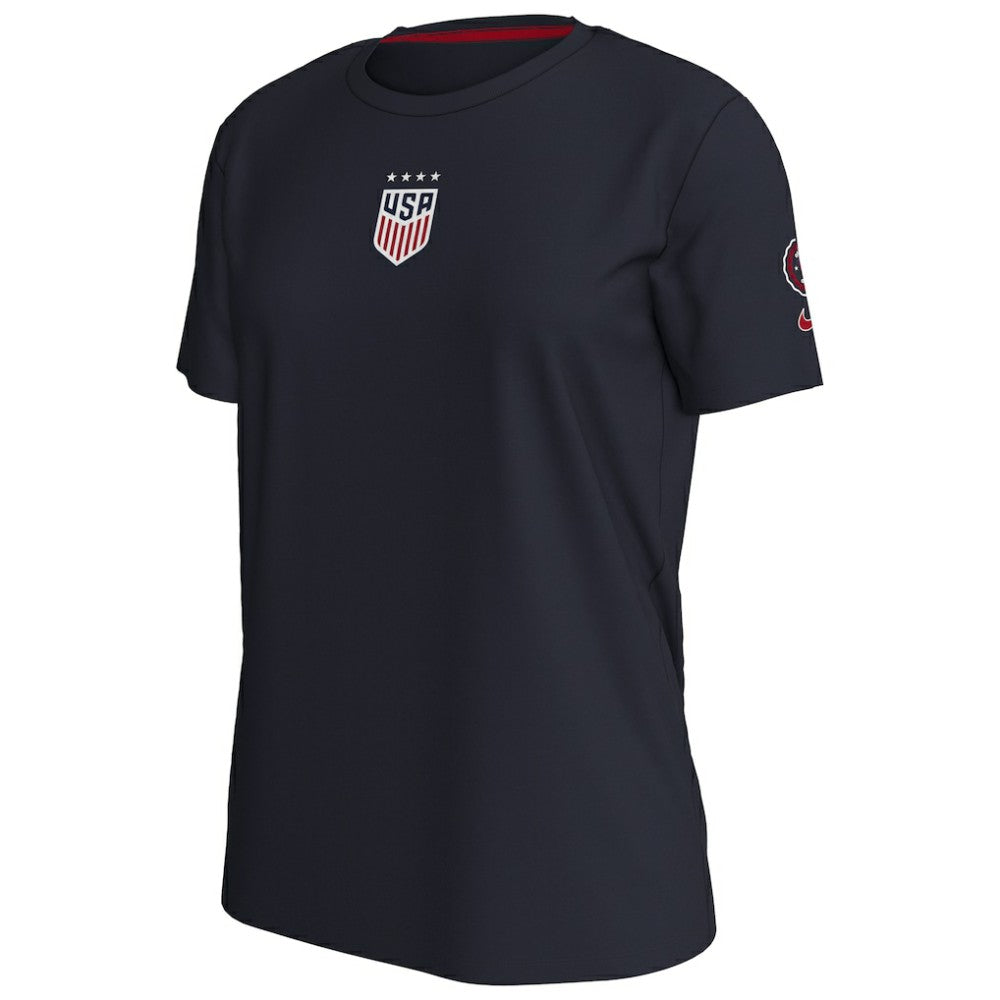 USWNT Women's Crest T-Shirt Navy - Nike