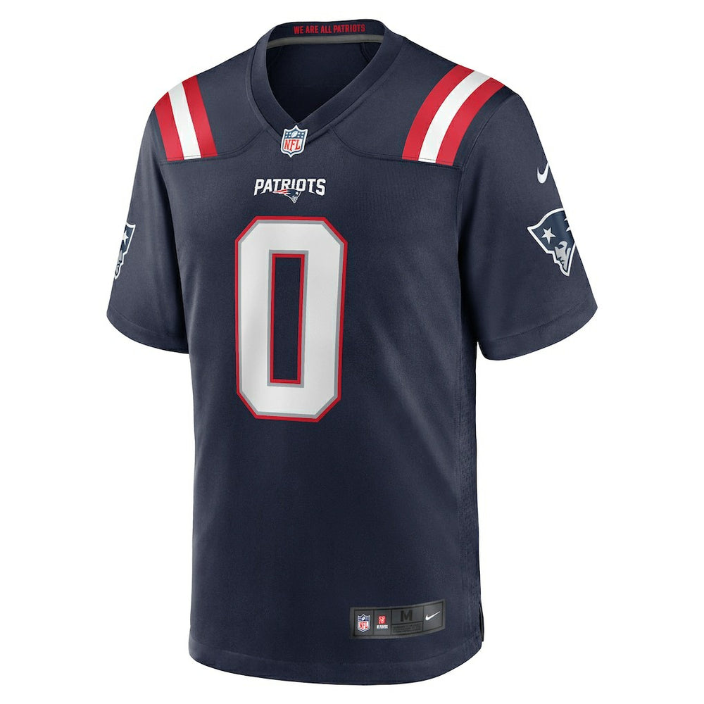New England Patriots Nike Christian Gonzalez  Team Game Jersey