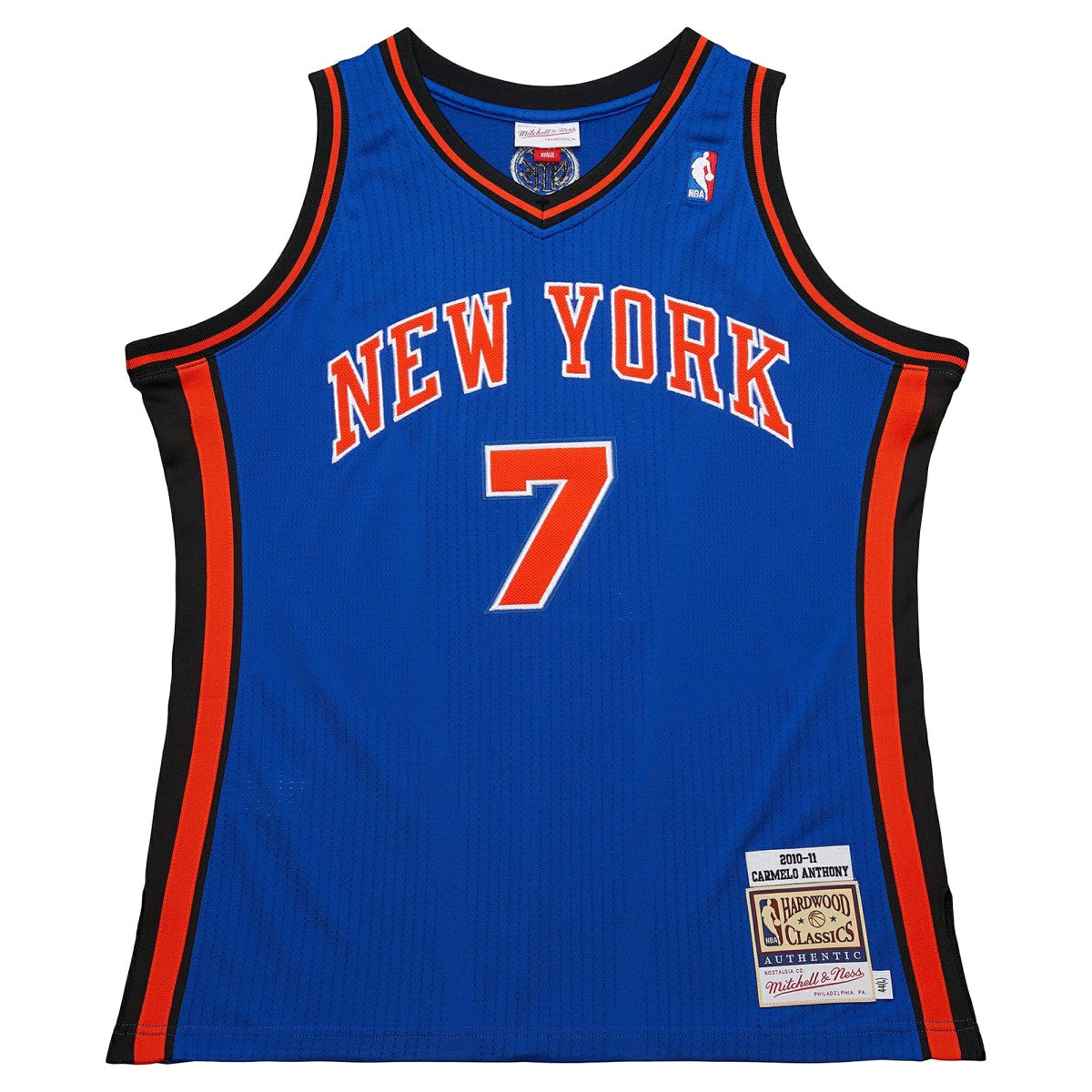 Carmelo Anthony New York Knicks 2010/11 Hardwood Classics Authentic Jersey Discount