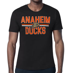 Anaheim Ducks Starter Mesh Look Team Name T-Shirt Sale