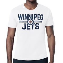 Winnipeg Jets Starter Mesh Look Team Name T-Shirt Discount