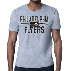 Philadelphia Flyers Starter Mesh Look Team Name T-Shirt Sale