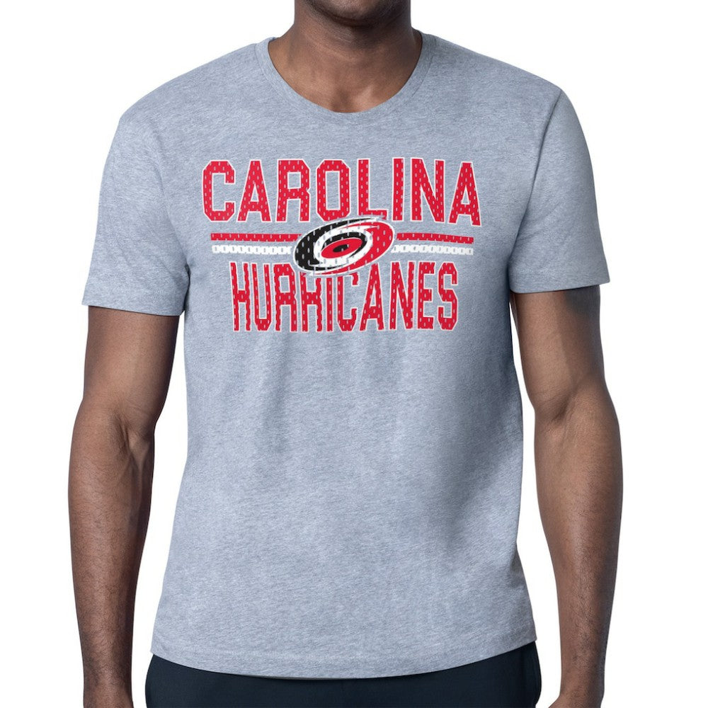 Carolina Hurricanes Starter Mesh Look Team Name T-Shirt Online