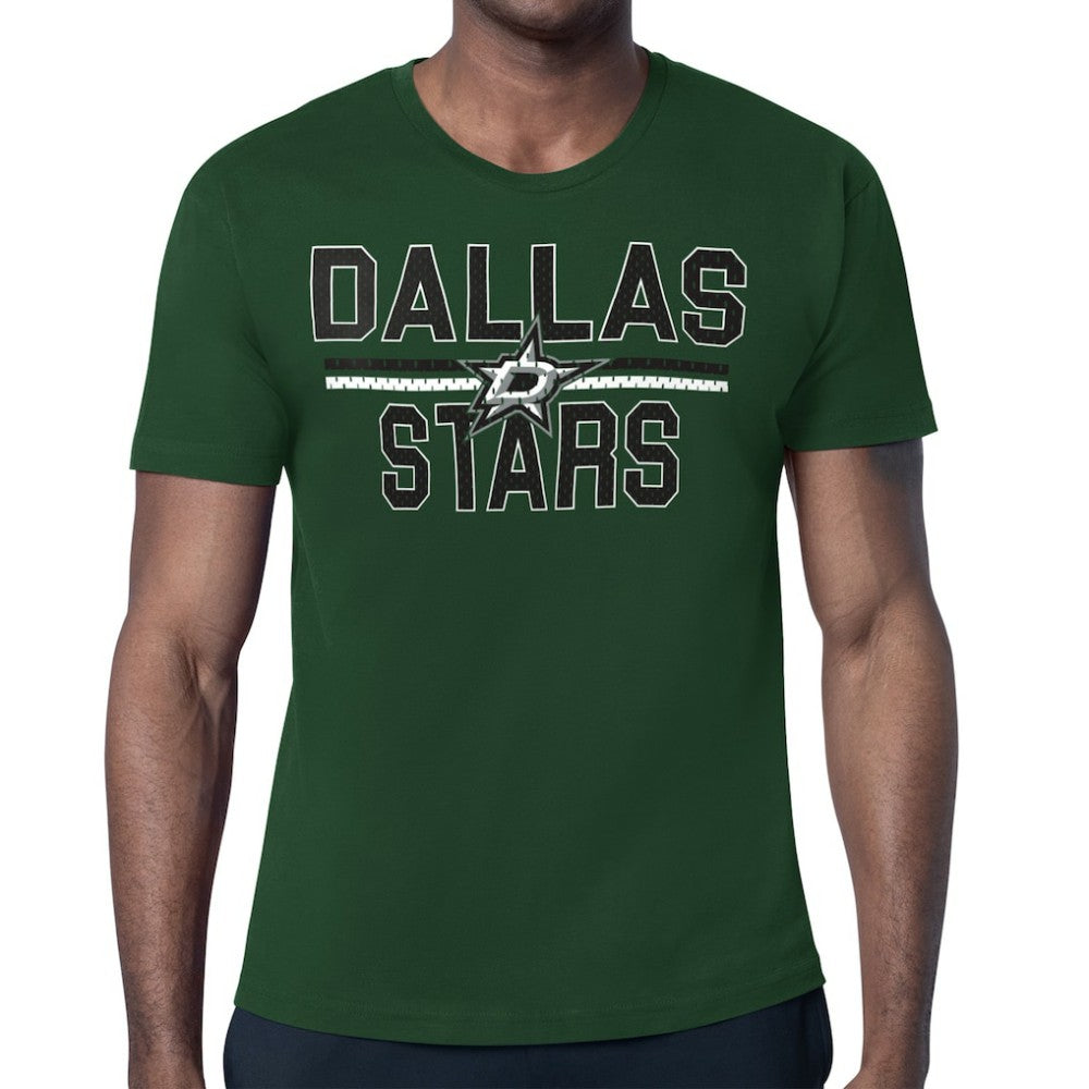 Dallas Stars Starter Mesh Look Team Name T-Shirt For Sale