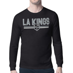 Los Angeles Kings Starter Mesh Look Team Name Long Sleeve T-Shirt Outlet