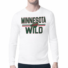 Minnesota Wild Starter Mesh Look Team Name Long Sleeve T-Shirt Online