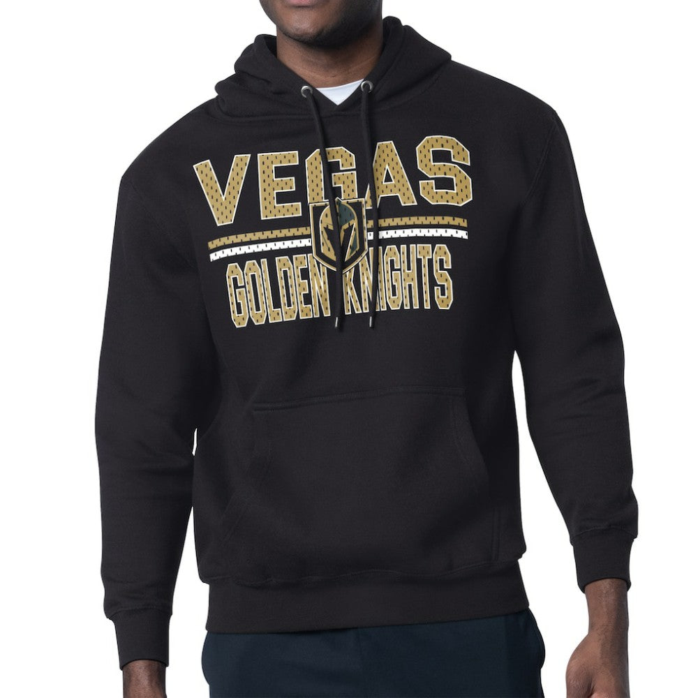 Vegas Golden Knights Starter Mesh Look Team Name Logo Tri-Blend Pullover Hoodie Online