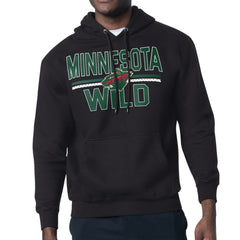 Minnesota Wild Starter Mesh Look Team Name Logo Tri-Blend Pullover Hoodie Discount