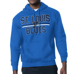 St. Louis Blues Starter Mesh Look Team Name Logo Tri-Blend Pullover Hoodie Online