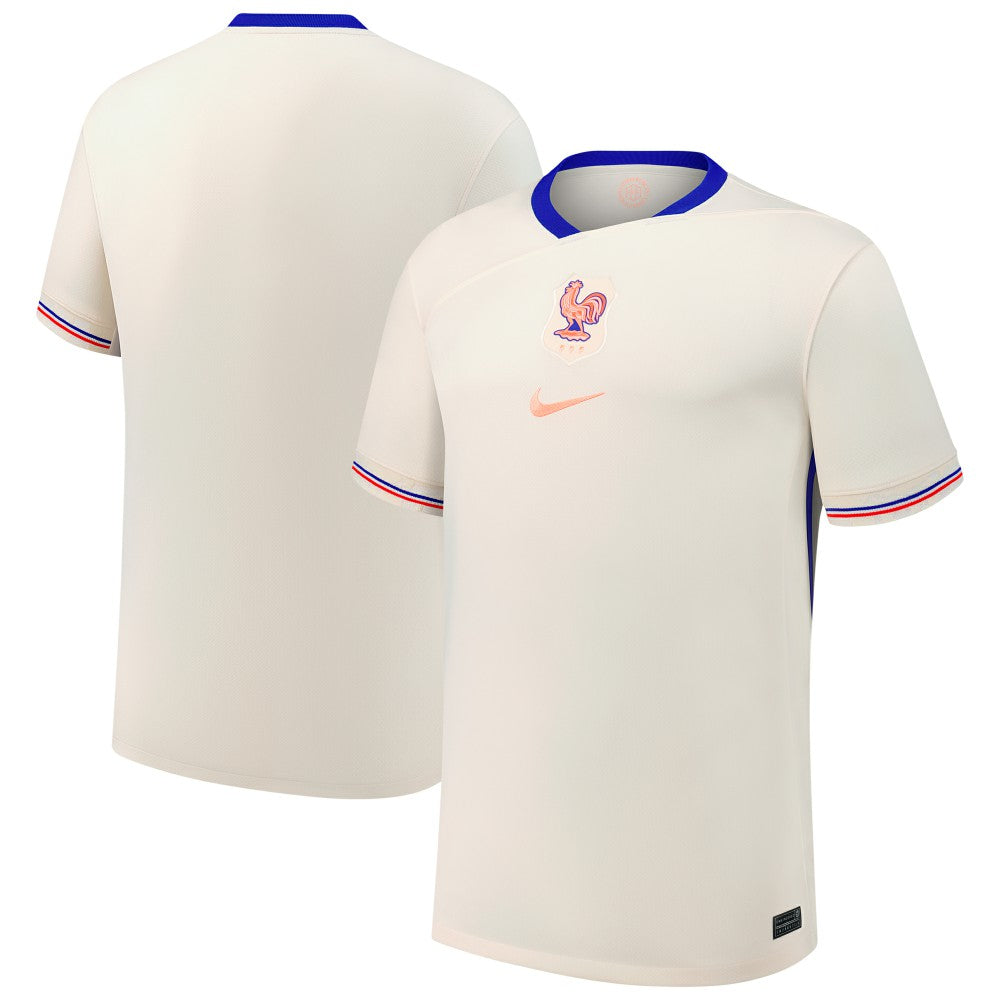 France Women's National Team 2025/26 Away Replica Jersey Cream - Nike