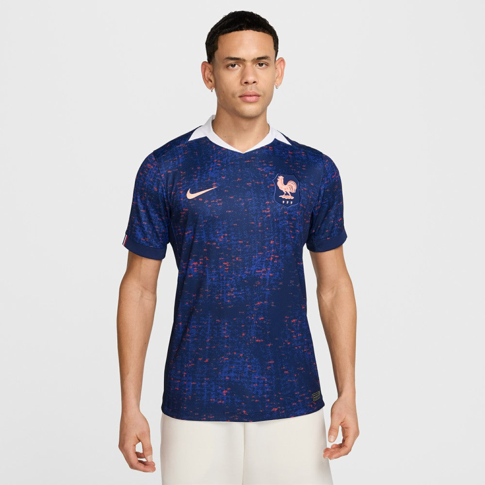 France Women's National Team 2025/26 Home Replica Jersey Blue - Nike