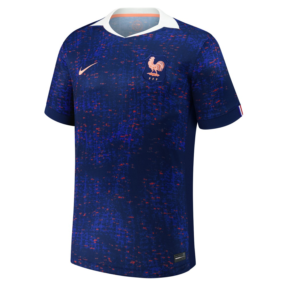 France Women's National Team 2025/26 Home Replica Jersey Blue - Nike