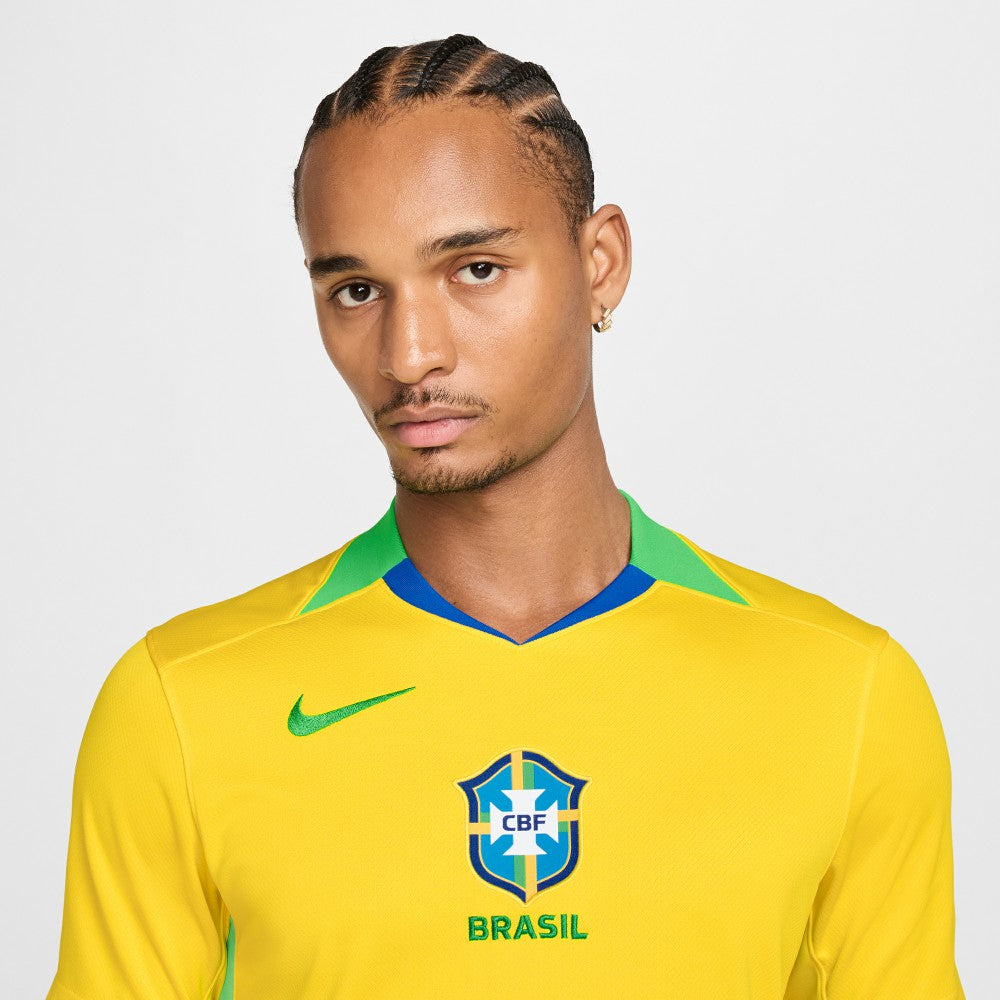 Brazil Women's National Team 2025/26 Home Replica Jersey Yellow - Nike