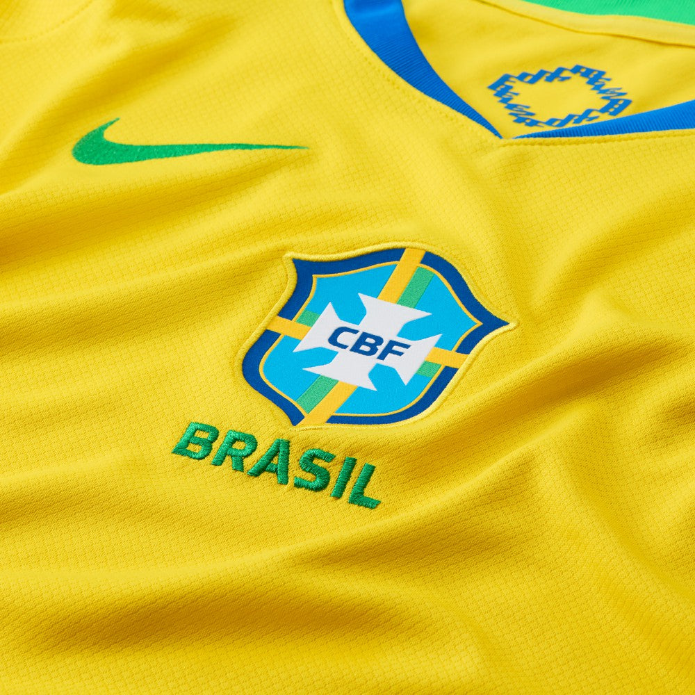 Brazil Women's National Team 2025/26 Home Replica Jersey Yellow - Nike
