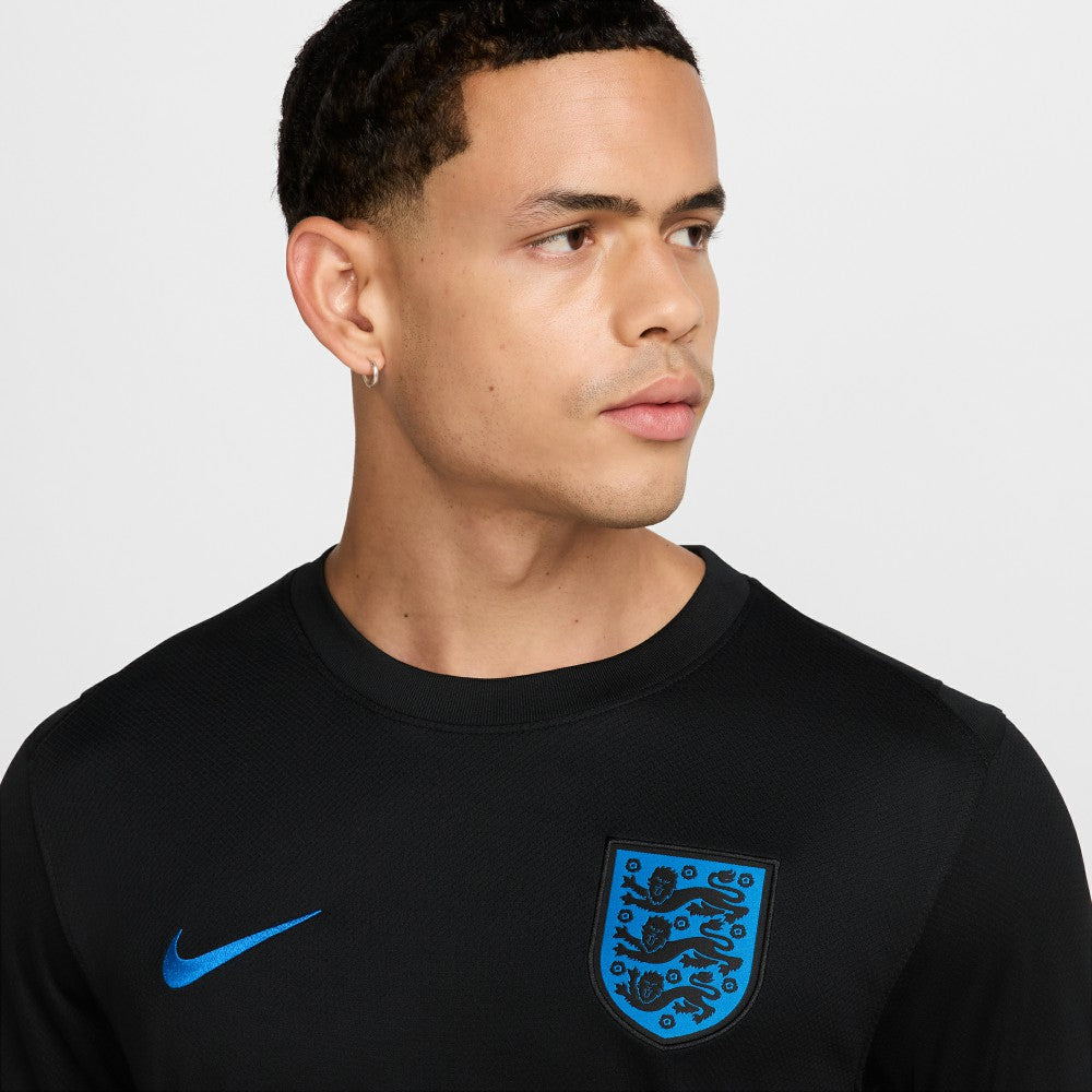 England Women's National Team 2025/26 Away Replica Jersey Black - Nike